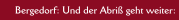 Bergedorf: Und der Abriß geht weiter: